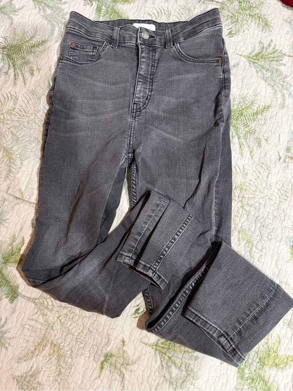 H&M Women's Charcoal Skinny Jeans